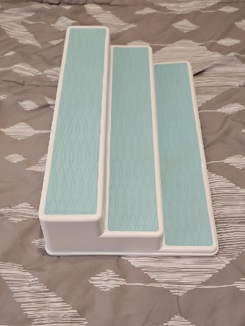 Aqua Silicone 3-Tier Non-Slip Step Organizer